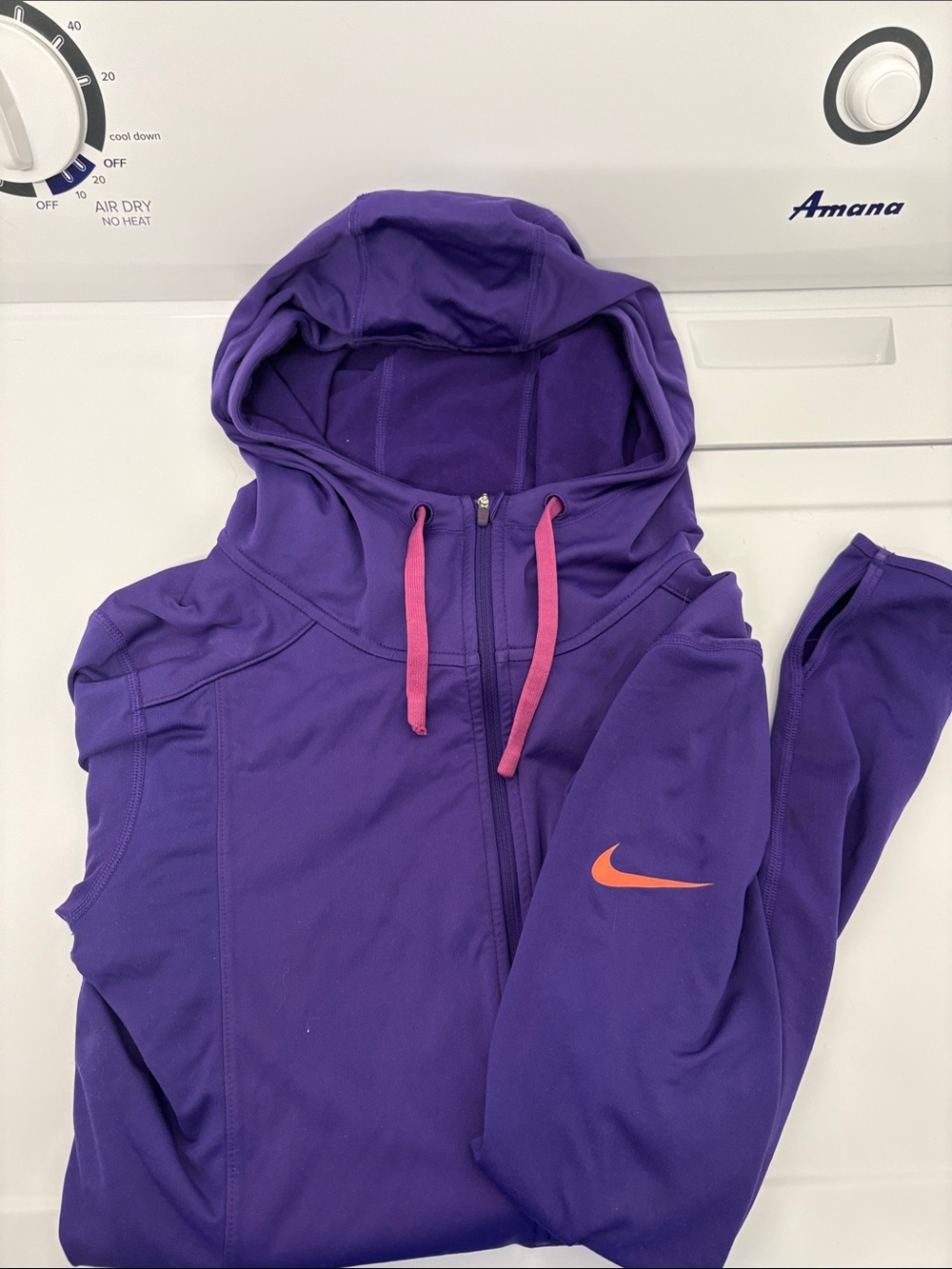 Nike Dri-Fit Quarter Zip with Hood